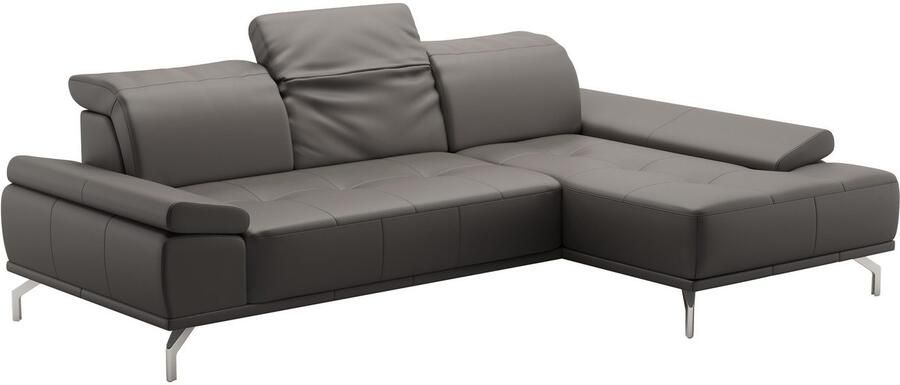 Places of Style Hoekbank Caluna Incl. zitdiepteverstelling optioneel met hoofd- en armleuningverstelling - Foto 3