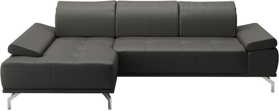 Places of Style Hoekbank Caluna Incl. zitdiepteverstelling optioneel met hoofd- en armleuningverstelling - Foto 4