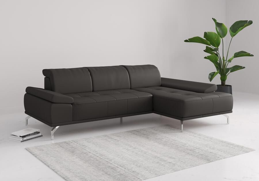 Places of Style Hoekbank Caluna Incl. zitdiepteverstelling optioneel met hoofd- en armleuningverstelling - Foto 6