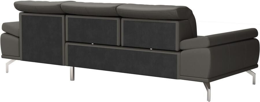 Places of Style Hoekbank Caluna Incl. zitdiepteverstelling optioneel met hoofd- en armleuningverstelling - Foto 5