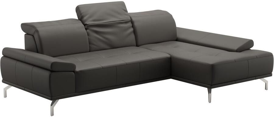 Places of Style Hoekbank Caluna Incl. zitdiepteverstelling optioneel met hoofd- en armleuningverstelling - Foto 3