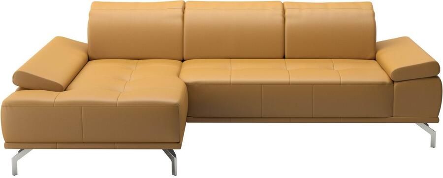 Places of Style Hoekbank Caluna Incl. zitdiepteverstelling optioneel met hoofd- en armleuningverstelling - Foto 4