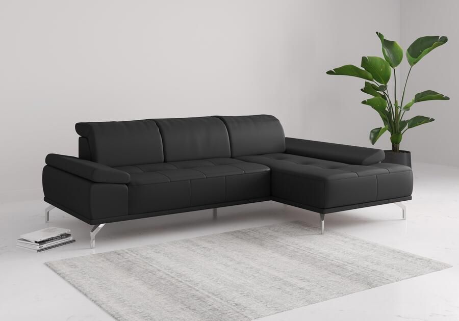 Places of Style Hoekbank Caluna Incl. zitdiepteverstelling optioneel met hoofd- en armleuningverstelling - Foto 7