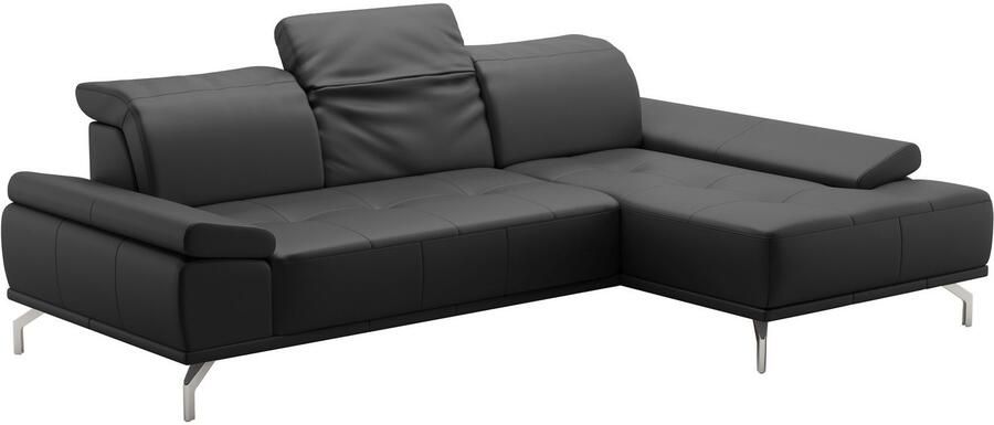 Places of Style Hoekbank Caluna Incl. zitdiepteverstelling optioneel met hoofd- en armleuningverstelling - Foto 3