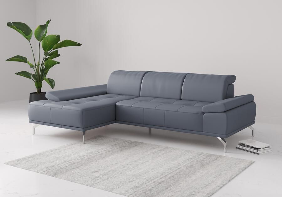 Places of Style Hoekbank Caluna Incl. zitdiepteverstelling optioneel met hoofd- en armleuningverstelling - Foto 7