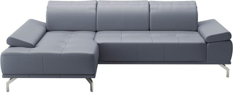 Places of Style Hoekbank Caluna Incl. zitdiepteverstelling optioneel met hoofd- en armleuningverstelling - Foto 4