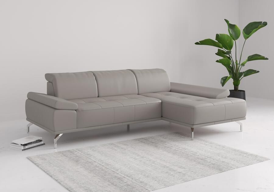 Places of Style Hoekbank Caluna Incl. zitdiepteverstelling optioneel met hoofd- en armleuningverstelling - Foto 6