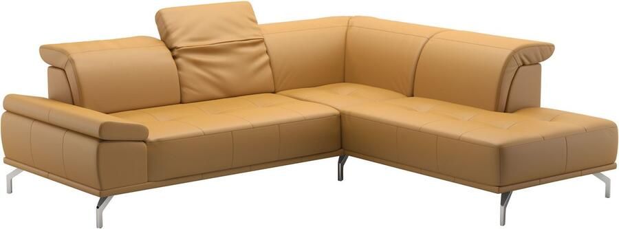 Places of Style Hoekbank Caluna Incl. zitdiepteverstelling optioneel met hoofd- en armleuningverstelling - Foto 5