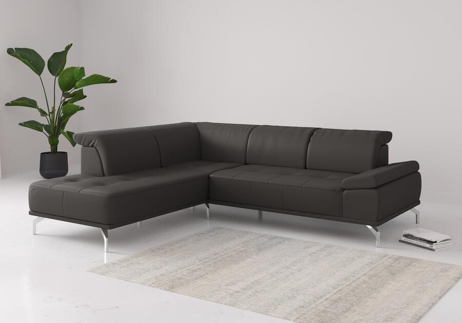 Places of Style Hoekbank Caluna Incl. zitdiepteverstelling optioneel met hoofd- en armleuningverstelling - Foto 6