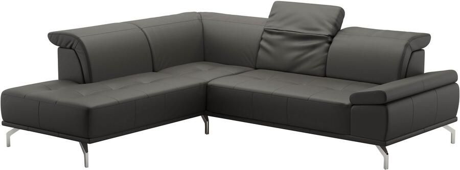 Places of Style Hoekbank Caluna Incl. zitdiepteverstelling optioneel met hoofd- en armleuningverstelling - Foto 5