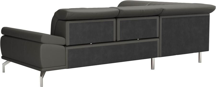 Places of Style Hoekbank Caluna Incl. zitdiepteverstelling optioneel met hoofd- en armleuningverstelling - Foto 4