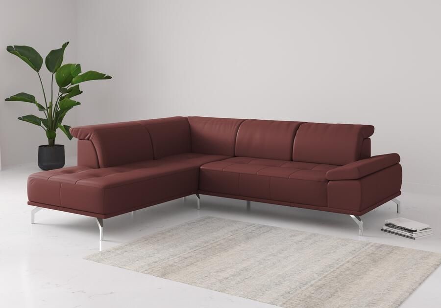 Places of Style Hoekbank Caluna Incl. zitdiepteverstelling optioneel met hoofd- en armleuningverstelling - Foto 6