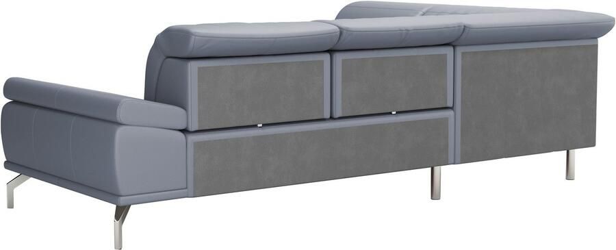 Places of Style Hoekbank Caluna Incl. zitdiepteverstelling optioneel met hoofd- en armleuningverstelling - Foto 4