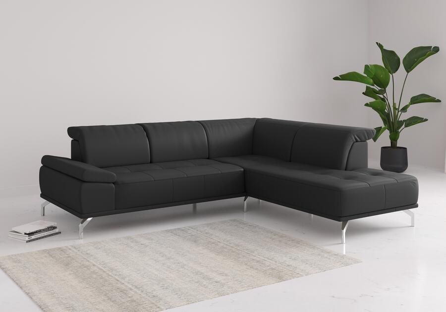 Places of Style Hoekbank Caluna Incl. zitdiepteverstelling optioneel met hoofd- en armleuningverstelling - Foto 6