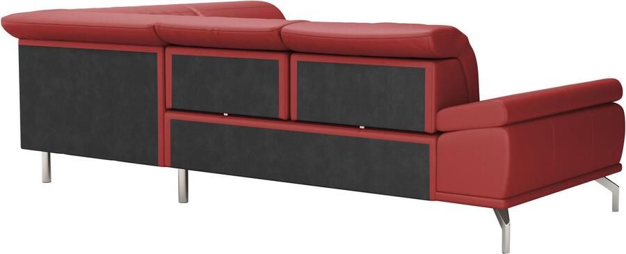 Places of Style Hoekbank Caluna Incl. zitdiepteverstelling optioneel met hoofd- en armleuningverstelling - Foto 4