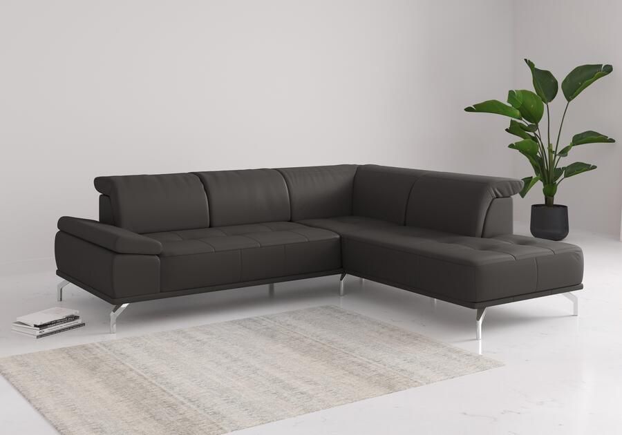 Places of Style Hoekbank Caluna Incl. zitdiepteverstelling optioneel met hoofd- en armleuningverstelling - Foto 6