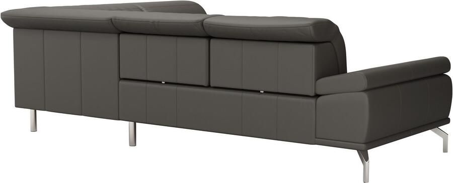 Places of Style Hoekbank Caluna Incl. zitdiepteverstelling optioneel met hoofd- en armleuningverstelling - Foto 4