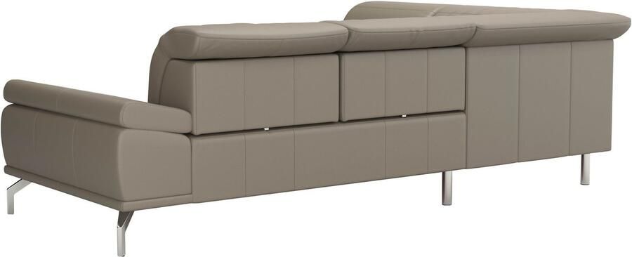 Places of Style Hoekbank Caluna Incl. zitdiepteverstelling optioneel met hoofd- en armleuningverstelling - Foto 4