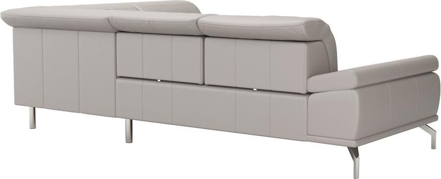 Places of Style Hoekbank Caluna Incl. zitdiepteverstelling optioneel met hoofd- en armleuningverstelling - Foto 4