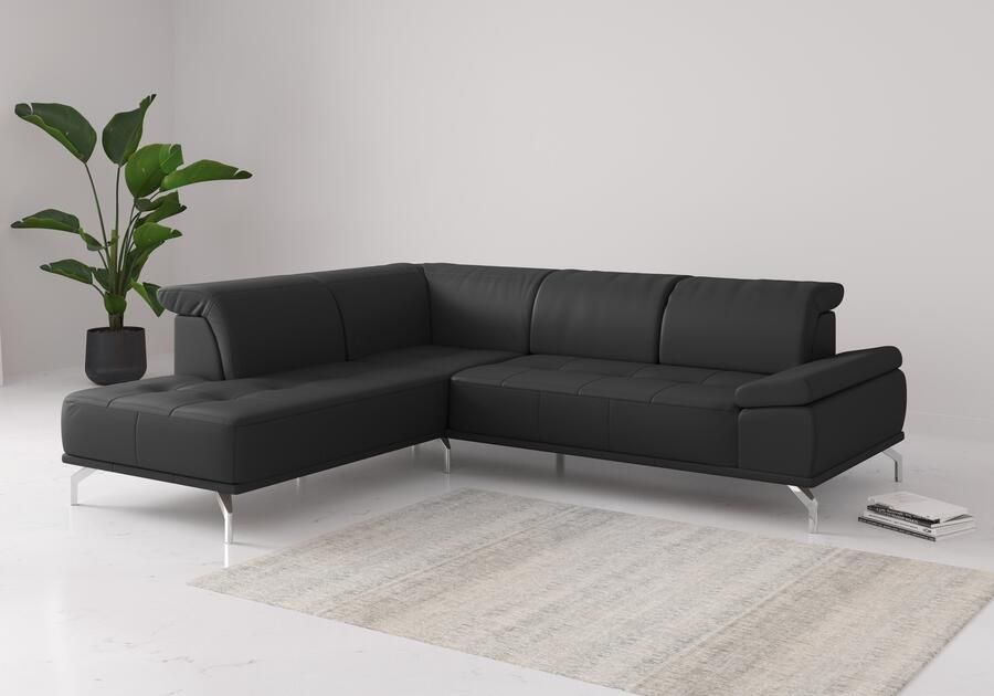 Places of Style Hoekbank Caluna Incl. zitdiepteverstelling optioneel met hoofd- en armleuningverstelling - Foto 6