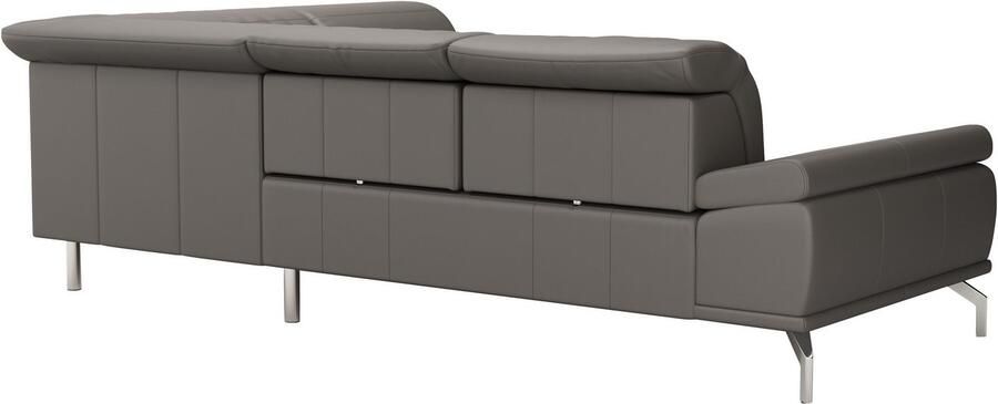 Places of Style Hoekbank Caluna Incl. zitdiepteverstelling optioneel met hoofd- en armleuningverstelling - Foto 4
