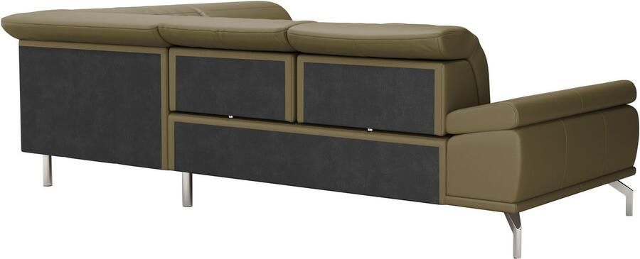 Places of Style Hoekbank Caluna Incl. zitdiepteverstelling optioneel met hoofd- en armleuningverstelling - Foto 4