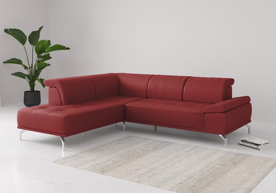 Places of Style Hoekbank Caluna Incl. zitdiepteverstelling optioneel met hoofd- en armleuningverstelling - Foto 6