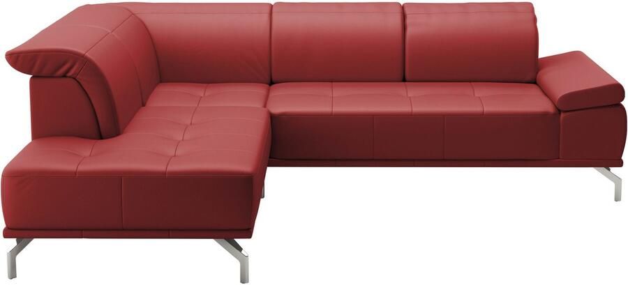 Places of Style Hoekbank Caluna Incl. zitdiepteverstelling optioneel met hoofd- en armleuningverstelling - Foto 3