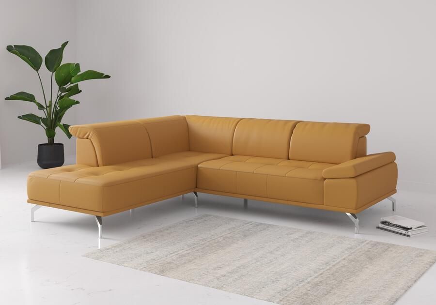 Places of Style Hoekbank Caluna Incl. zitdiepteverstelling optioneel met hoofd- en armleuningverstelling - Foto 7