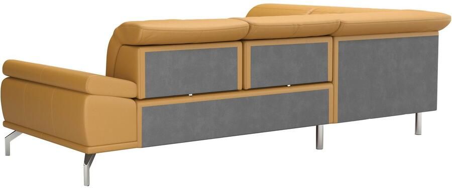 Places of Style Hoekbank Caluna Incl. zitdiepteverstelling optioneel met hoofd- en armleuningverstelling - Foto 4