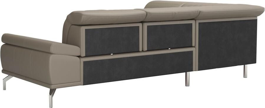 Places of Style Hoekbank Caluna Incl. zitdiepteverstelling optioneel met hoofd- en armleuningverstelling - Foto 4