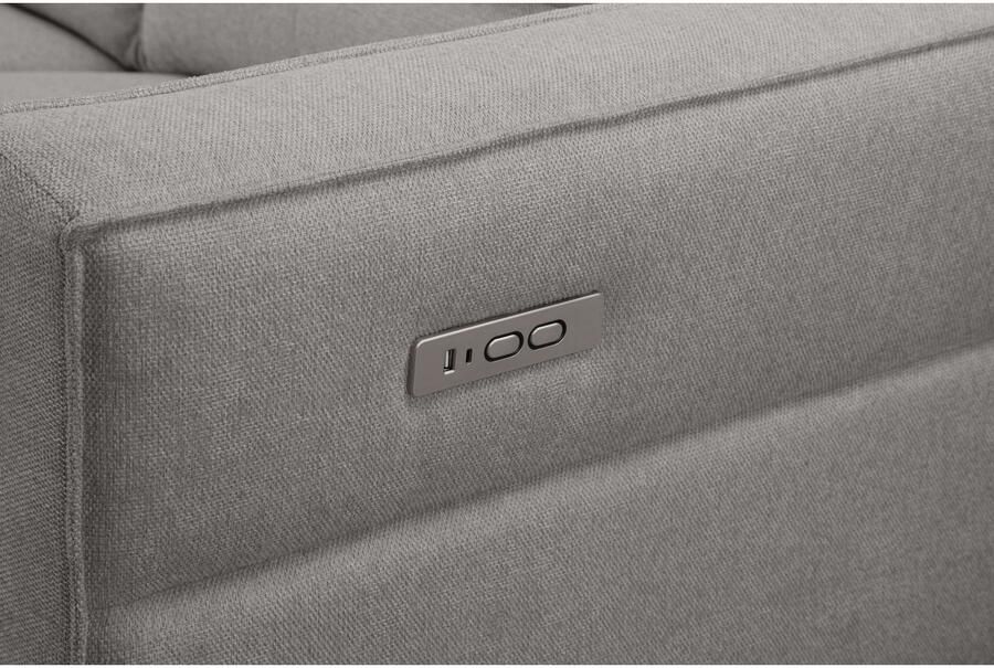 Home affaire Hoekbank Carpari L-vorm 263 cm handmatige of elektrische relaxfunctie - Foto 12