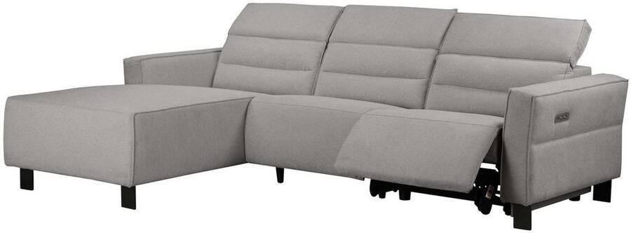 Home affaire Hoekbank Carpari L-vorm 263 cm handmatige of elektrische relaxfunctie - Foto 10