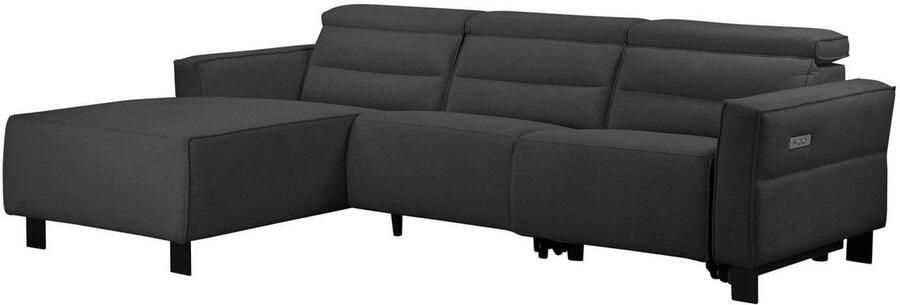 Home affaire Hoekbank Carpari L-vorm 263 cm handmatige of elektrische relaxfunctie - Foto 11