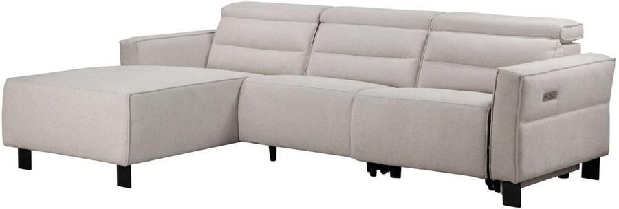 Home affaire Hoekbank Carpari L-vorm 263 cm handmatige of elektrische relaxfunctie - Foto 11