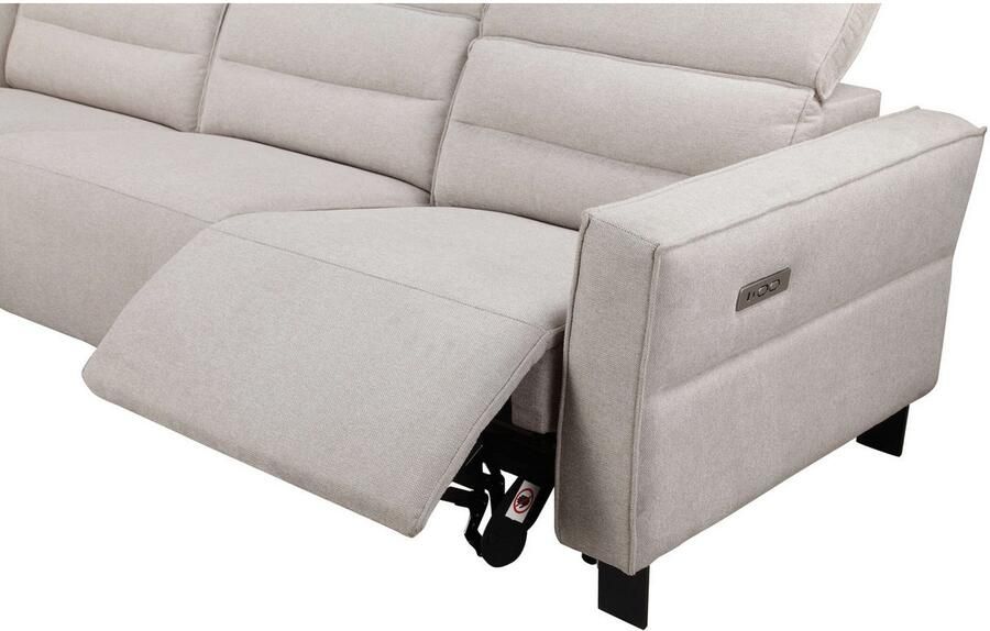 Home affaire Hoekbank Carpari L-vorm 263 cm handmatige of elektrische relaxfunctie - Foto 7