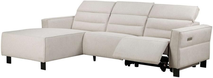 Home affaire Hoekbank Carpari L-vorm 263 cm handmatige of elektrische relaxfunctie - Foto 10