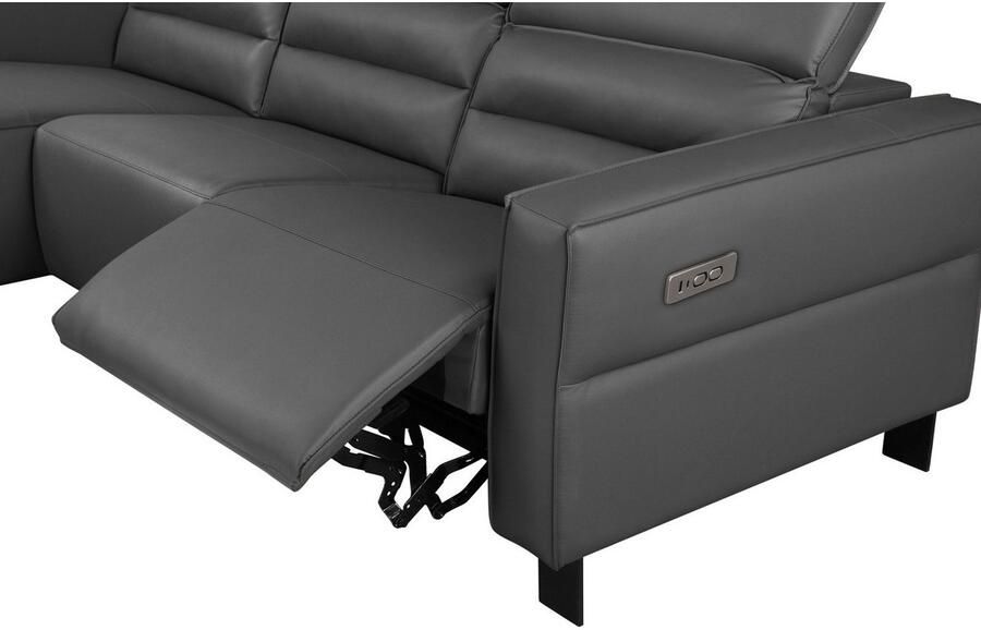 Home affaire Hoekbank Carpari L-vorm 263 cm handmatige of elektrische relaxfunctie - Foto 8