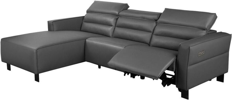 Home affaire Hoekbank Carpari L-vorm 263 cm handmatige of elektrische relaxfunctie - Foto 9