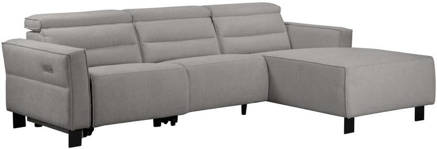 Home affaire Hoekbank Carpari L-vorm 263 cm handmatige of elektrische relaxfunctie - Foto 9