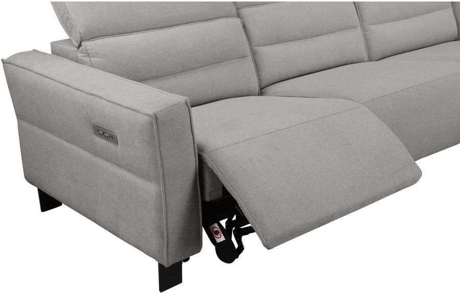 Home affaire Hoekbank Carpari L-vorm 263 cm handmatige of elektrische relaxfunctie - Foto 7