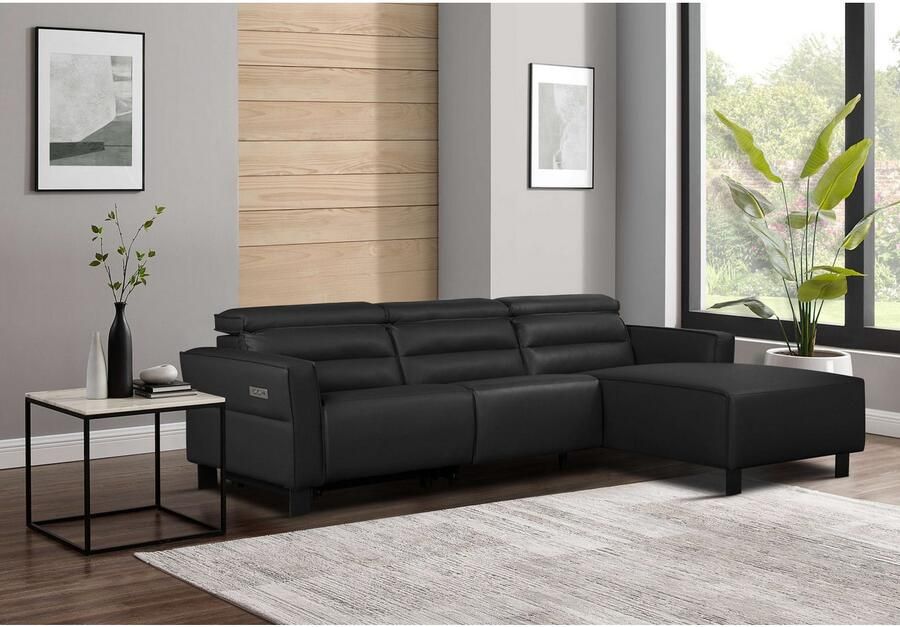 Home affaire Hoekbank Carpari L-vorm 263 cm handmatige of elektrische relaxfunctie - Foto 6