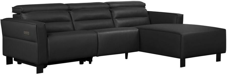 Home affaire Hoekbank Carpari L-vorm 263 cm handmatige of elektrische relaxfunctie - Foto 12