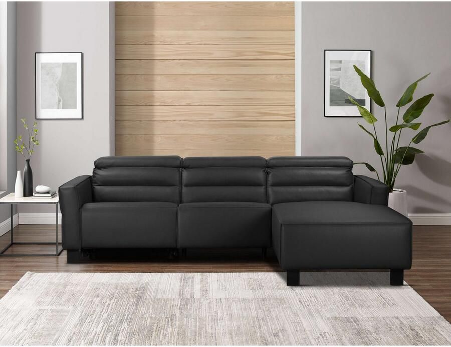 Home affaire Hoekbank Carpari L-vorm 263 cm handmatige of elektrische relaxfunctie - Foto 3