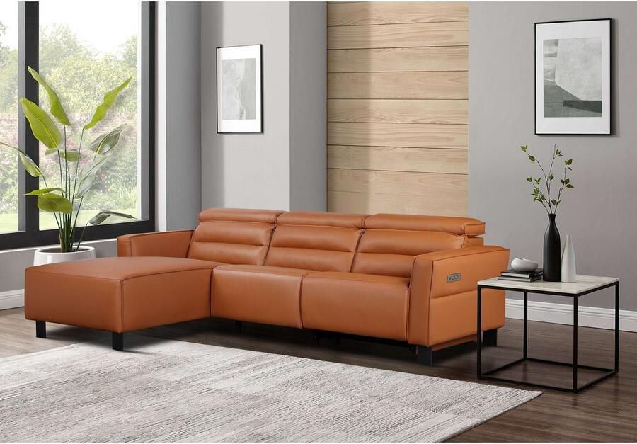 Home affaire Hoekbank Carpari L-vorm 263 cm handmatige of elektrische relaxfunctie - Foto 5