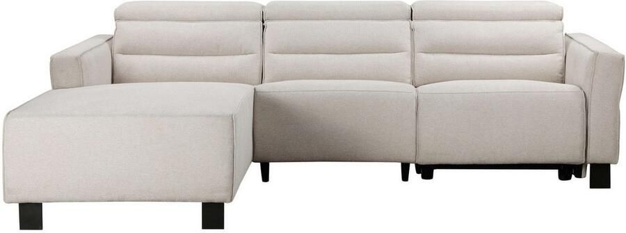 Home affaire Hoekbank Carpari L-vorm 263 cm handmatige of elektrische relaxfunctie - Foto 9
