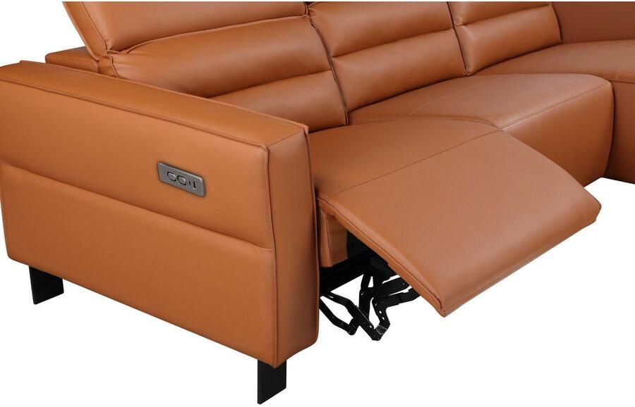 Home affaire Hoekbank Carpari L-vorm 263 cm handmatige of elektrische relaxfunctie - Foto 9