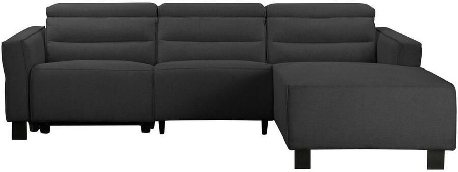 Home affaire Hoekbank Carpari L-vorm 263 cm handmatige of elektrische relaxfunctie - Foto 9