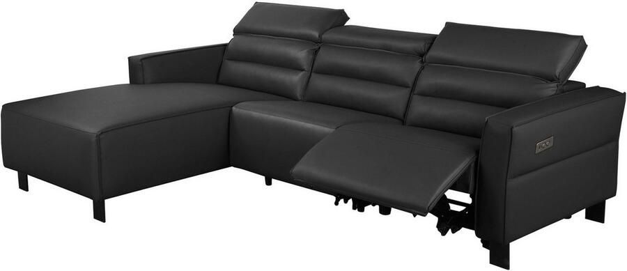 Home affaire Hoekbank Carpari L-vorm 263 cm handmatige of elektrische relaxfunctie - Foto 8