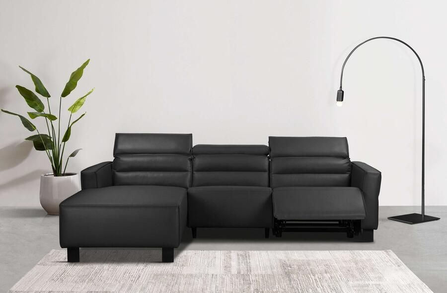 Home affaire Hoekbank Carpari L-vorm 263 cm handmatige of elektrische relaxfunctie - Foto 8